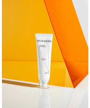 NEURADERM Intensive Sun Cream Silky Moisturizing Zinc Oxide Sunscreen Lotion SPF50 UVA UVB Protection Non-greasy and Silky Finish (50ml 1.69 fl.oz) - Buy Online on GoSupps.com