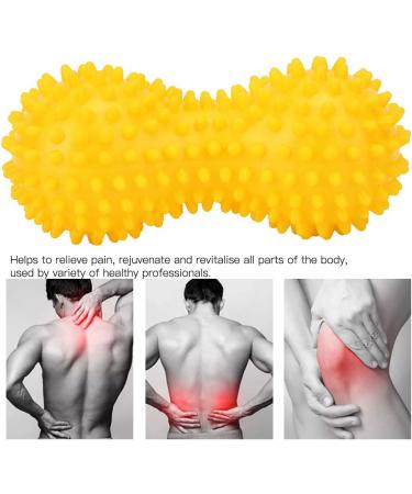 Buy PVC Sting Massage Ball | Yoga & Fascia Relief | Peanut & Muscle Massage Ball for Back Pain & Foot Relaxation - Free International Shipping! - Buy Online on GoSupps.com