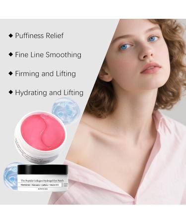  CongRong Collagen Hydrogel Eye Masks Concealer Niacinamide Eye Masks for Refined Less Wrinkles Moisturizing and Firming Anti-Aging Care Gift for Women (1 Pcs) - Buy Online on GoSupps.com