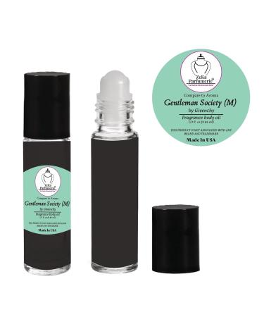 Compare to Aroma Compatible with Gentleman Society by Givenchy for Men Fragrance Body oil on 1/3 oz (9.86ml) Travel size Roll-On Botlle - Buy Online on GoSupps.com