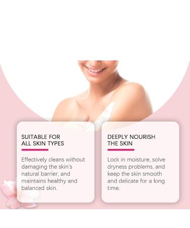 3pcs Cherry Blossom Body Essentials Wash Cream Perfume Daily Hydration Soft Skin Blooming Freshness One Size Pink - Buy Online on GoSupps.com