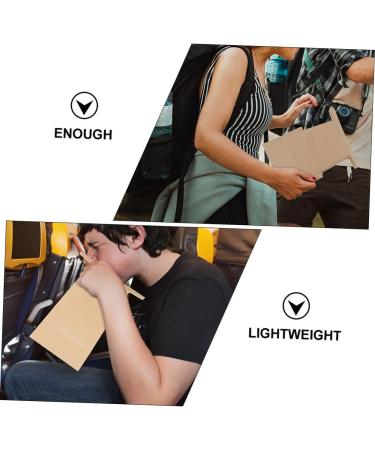 Healeved 30 pcs Kraft Paper Car Trash Bags Disposable - Light Brown Vomit Bags for Travel - Buy Online on GoSupps.com