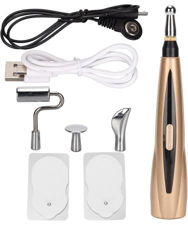 Electronic Acupuncture Massage Pencil - Meridian Energy Device for Tiredness Relief & Improved Blood Circulation | 9 Strengths 4 Massage Bases - Buy Online on GoSupps.com