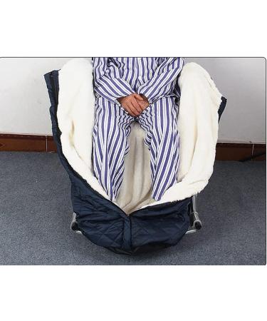 Wheelchair Warm Legs Cover for Elderly Wheelchair Windproof Warm Blanket Wheelchair Foot Warm Blanket Pockets Siamese Semi-Wrapped Windproof Set for Elderly and Disabled - Buy Online on GoSupps.com