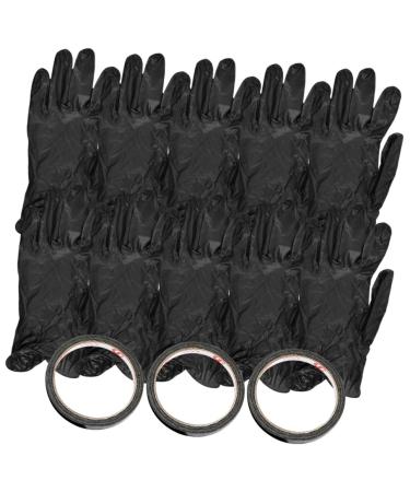 FRCOLOR 3 Sets Fingerless Gloves Manicure Gel Nail Gloves Nail Art Gloves Nail Art Gel Nail Tape Light Glove Uv Gloves for Nails Nail Art Tape Uv Tape Guantes Accessories Pvc Disposable - Buy Online on GoSupps.com