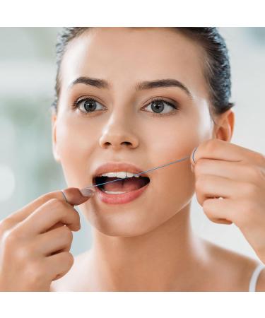600 Pcs Dental Floss Threader for Bridges Braces & Implants - Multifunctional Nylon Loop Design | Pack of 12 (Blue) - International Shipping Available - Buy Online on GoSupps.com