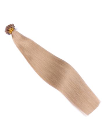 Buy #101 Middle Blond Ash Keratin Bonding Hair Extensions - 60cm U-Tip - 100 Strands - 100% Remy Real Hair - Premium Quality by Novon - Fast International Shipping - Buy Online on GoSupps.com