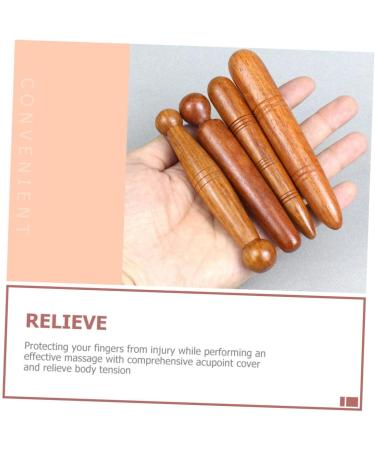 Beaupretty 9 STK Manual Foot & Face Massage Device - Thai Wood Massage Tools - 3 Pieces for Ultimate Relaxation - Buy Online on GoSupps.com