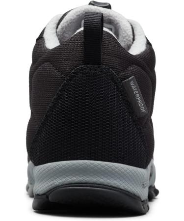 Columbia Unisex Kids Firecamp Mid 2 WP Hiking Boots - Black & Monument | EU Size 34 - Shop Internationally - Buy Online on GoSupps.com