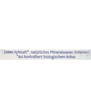 Buy Adelholzener Organic Apple Juice Spritzer (12 x 0.5L) - Refillable & Eco-Friendly | International Shipping Available - Buy Online on GoSupps.com