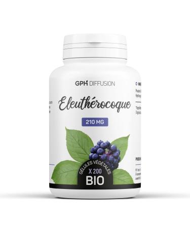 Eleutherococcus Bio - 210 mg - 200 vegetable capsules