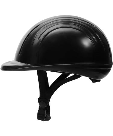 TuffRider Starter Basic Horse Riding Helmet - Medium Black + Assorted Stripe Socks - Buy Online on GoSupps.com
