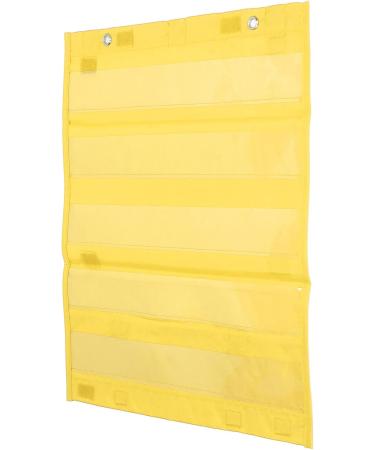 VGEBY Magnetic Pocket Blackboard - Bright Yellow Color 5 Rows Clear Teaching Board for Homeschooling & Scheduling  - Buy Online on GoSupps.com