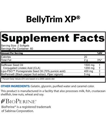 BioTrust BellyTrim XP: Advanced CLA Toning Supplement - 60 Servings - Buy Online on GoSupps.com