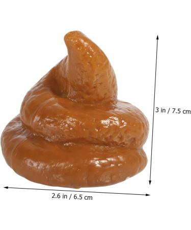 NOLITOY 21 pcs Simulation Poop Slow Toys Festival Trick Props Halloween Poop Party Favors Fake Poop Prank Toys Fake Blinker Fluid Decorative Poop Anti-Stress Rubber Child The Stern Khakix7pcs 7.5x6.5cmx7pcs - Buy Online on GoSupps.com