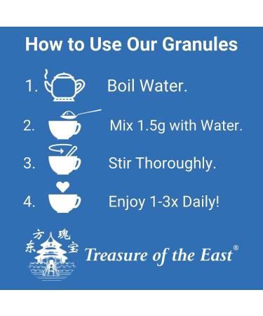 Corydalis Rhizome (Yan Hu Suo) - 5:1 Concentrated Herbal Extract Granules (100g) | International Shipping Available - Buy Online on GoSupps.com