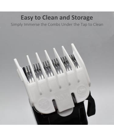 Professional Hair Clipper Attachment Combs Set Guard Guide Combs Compatible with Wahl Standard Full-Sized Magic Clip Super Taper 8148/8504/1919/8591 Hair Clippers (3) - Buy Online on GoSupps.com