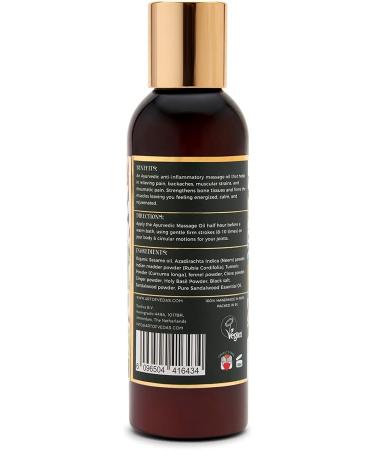Art of Vedas Ayurvedic Massage Oil | Revitalizing & Nourishing Natural Body Oil for Full Body Massage | 150ml - Buy Online on GoSupps.com