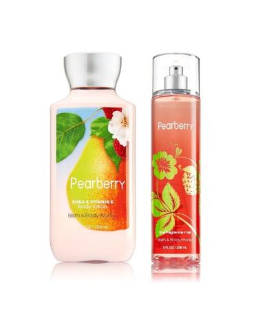 Bath & Body Works Pearberry Lotion & Mist Gift Set