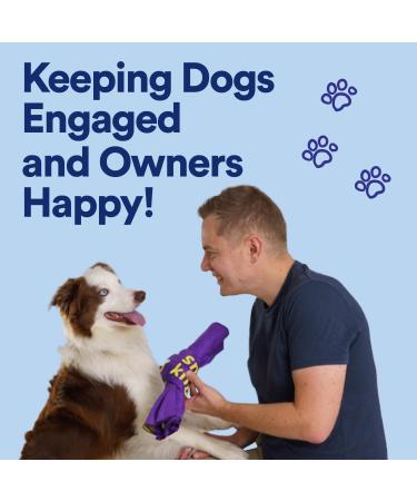 SnuffleKnot Original - Interactive Snuffle Toy for Dogs | Enrichment Puzzle Mat for Dog Games | Boredom Relief & Birthday Gift (Pink) - Buy Online on GoSupps.com