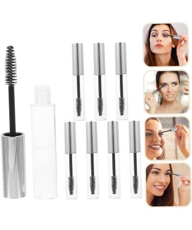 Beatifufu 8pcs Mascara Empty Tube Clear Mascara Empty Eyelash Tube Empty Mascara Tubes Girl Eyelash Brush Mini - Buy Online on GoSupps.com