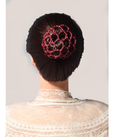 12pcs Women Hair Nets for Bun - Elastic Ballet Dance Bun Cover - Styling Accessories - Buy Online on GoSupps.com