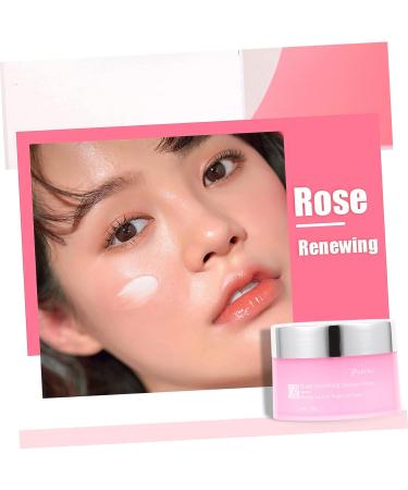 Buy Minkissy Rose Essence Cream - Rejuvenating Facial Moisturizer & Night Cream | Organic Pink Oil Moisturizer for Glowing Skin - Buy Online on GoSupps.com