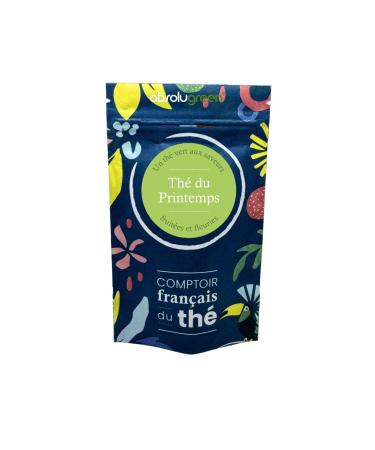 Green Tea Spring Tea - Comptoir Fran ais du Th - Fruity & floral green tea - Maison Fran ais - Loose tea