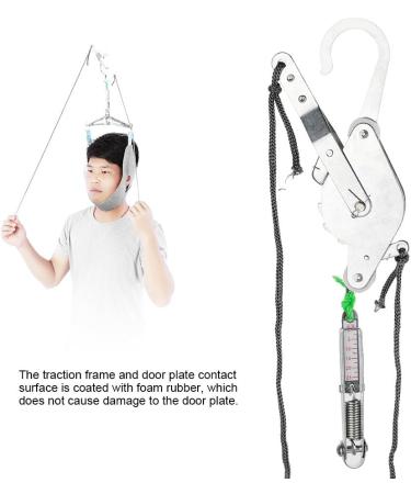 SH-RUIDU Cervical Vertebrae Traction Kit | Adjustable Neck Bandage for Pain Relief & Spine Decompression - Buy Online on GoSupps.com
