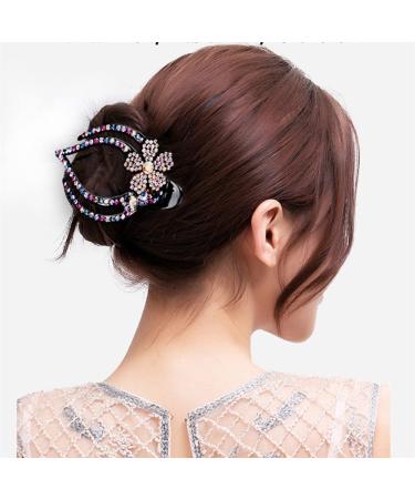 2PCS Diamond Hair Clips - No Crease Large Hairpins for Thick & Fine Hair - Women's Hair Accessories - Buy Online on GoSupps.com