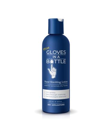 Gloves In A Bottle Shielding Lotion for Dry Skin, 8 Ounce 8 Fl Oz (Pack of 1)