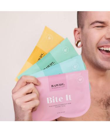 BAWDY Slap It Caffeine Beauty Butt Mask - Retexturizing & Detoxifying - 2 Sheets - Clean Beauty Mask - Buy Online on GoSupps.com