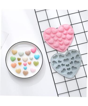Milisten 10 Pcs Mold Christmas Candy Pride Cape Heart Decor Candy Decor Candy Chocolate Baking Accessories Non- Stick Baking Tool Christmas Decor Biscuit Food Grade Silicone Fondant Cake 17.1x15.1cmx5pcs Pinkx5pcs - Buy Online on GoSupps.com