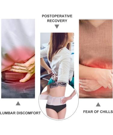 EXCEART Lumbar Waist Support Belt for Lower Back Pain Relief - Breathable Brace for Spinal Stenosis - Size M - International Shipping Available - Buy Online on GoSupps.com