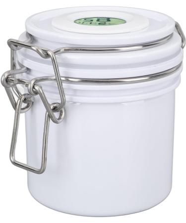 Eyelash Glue Storage Tank Sealed Hygrometer Large Capacity Eyelash Glue Storage Jar 250ml Screen for Eyelash Shop (White) - Buy Online on GoSupps.com