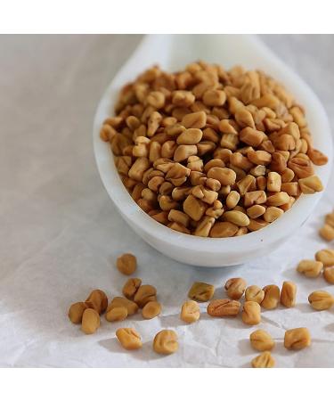 HAW Traders Inc Fenugreek Seeds 7 Oz - Natural Methi Seeds for Hair Growth & Cooking | Whole Fenugreek Spice in Resealable Bag - Buy Online on GoSupps.com
