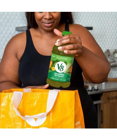 V8 Healthy Greens Juice - 276 Fl Oz (Pack of 6) | Nutrient-Rich Vegetable Drink - Buy Online on GoSupps.com