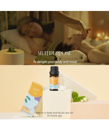 Jasmine Essential Oil Blend 0.34 Fl Oz Skin Safe Multipurpose Essential Oil Blend for Body Care Aromatherapy Massage Hair Care Natural Jasmine 0.34 Fl Oz (Pack of 1) - Buy Online on GoSupps.com