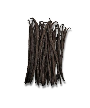 Tahitian Vanilla Beans Gourmet Grade-A For Extract And Baking By Weight (1 oz (Pack of 1))