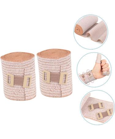 Gatuida 2 Rolls Striped Elastic Hand Compression With Aluminum Buckle 5x4cm International Shipping Available - Buy Online on GoSupps.com