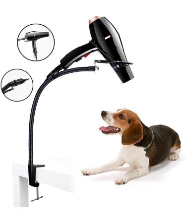 360 Rotating Hair Dryer Stand Holder - Adjustable Aluminum Alloy Clamp Mount for Home Use | Buy Online Internationally - Buy Online on GoSupps.com