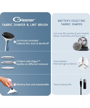Buy Gleener Battery Razor Fabric Lint Remover - Ultimate Sweater Comb & Lint Tool in Slate Blue | International Shipping Available - Buy Online on GoSupps.com