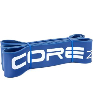 COREZONE Resistance Band Set - Multicoloured Workout Bands for Home Gym Exercise | Ideal for Butt, Legs, Glutes, Yoga, Pilates, CrossFit | Physical Therapy & Stretching | For Men & Women - Blue - Buy Online on GoSupps.com