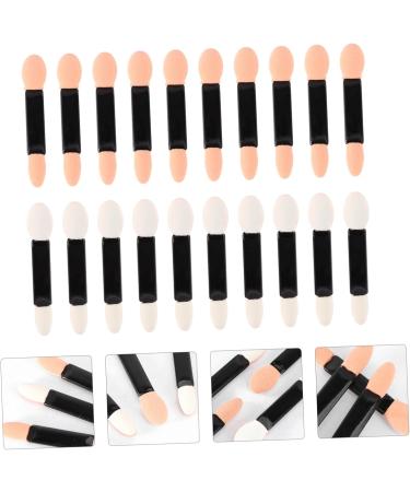 PLAFOPE 20pcs Makeup Eyeshadow Brush Double Head Eyeshadow Brushes Eye Shadow Sponge Applicator - Buy Online on GoSupps.com