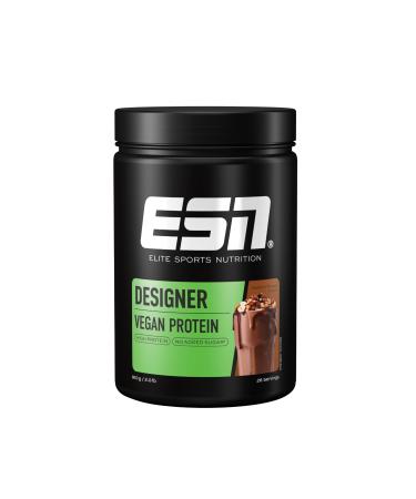 ESN Vegan Designer Protein Powder Hazelnut Nougat 910 g Can - Muscle Building and Recovery Hazelnut Nougat 910 g (Package of 1)