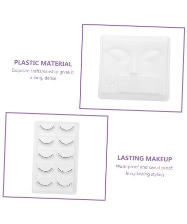 1 Set Eyelash Extension Practice Tray - Eyelash Grafting Head Art & Beauty Supplies for Salons | International Shipping Available - Buy Online on GoSupps.com