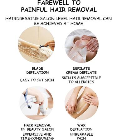 LeMall Painless Crystal Hair Eraser - Magic Hair Remover for Men and Women Hair Removal Epilators for Leg Arm Back Fast & Easy Crystal Hair Eraser (Black) - Buy Online on GoSupps.com