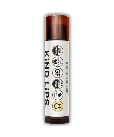 Kind Lips USDA Organic Lip Balm Unscented 3 Pack 100% Natural Moisturizing Lip Care with Beeswax. Hydrates & Nourishes Dry Chapped Lips. Cruelty-Free Eco-Friendly and Non-Toxic. Unflavored - Buy Online on GoSupps.com