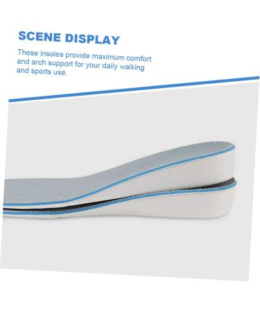 Buy MAGICLULU EVA Shock-Absorbing Insoles - Heightening & Comfort for Men | Invisible Damping Insoles for Casual Wear - Buy Online on GoSupps.com
