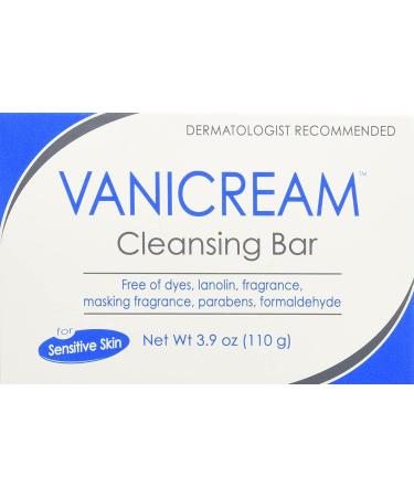 Vanicream Cleansing Bar 3.90 oz for Sensitive Skin - Pack of 11 - Buy Online on GoSupps.com